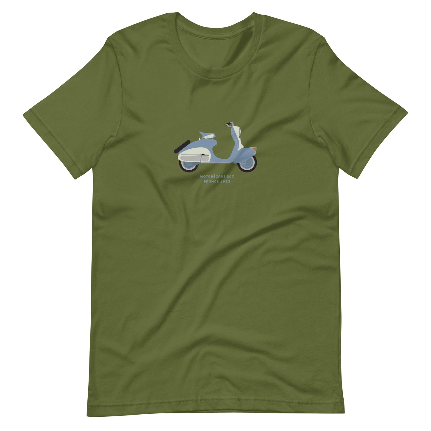 T-Shirt Scooter Motobécane SCC, France 1952