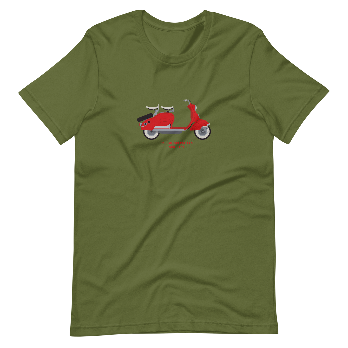 T-Shirt Scooter NSU Lambretta 125, BRD 1951
