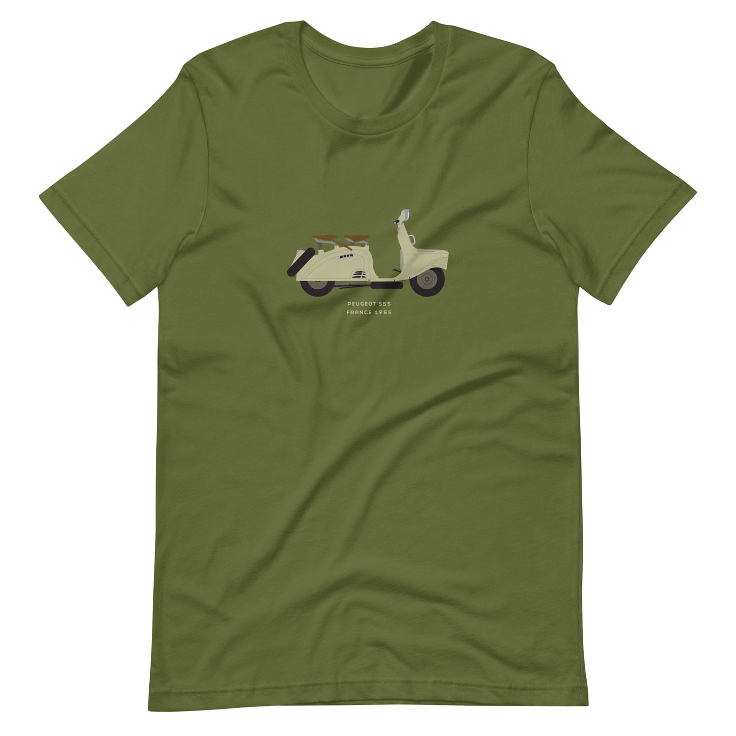 T-Shirt Scooter Peugeot S55, France 1955