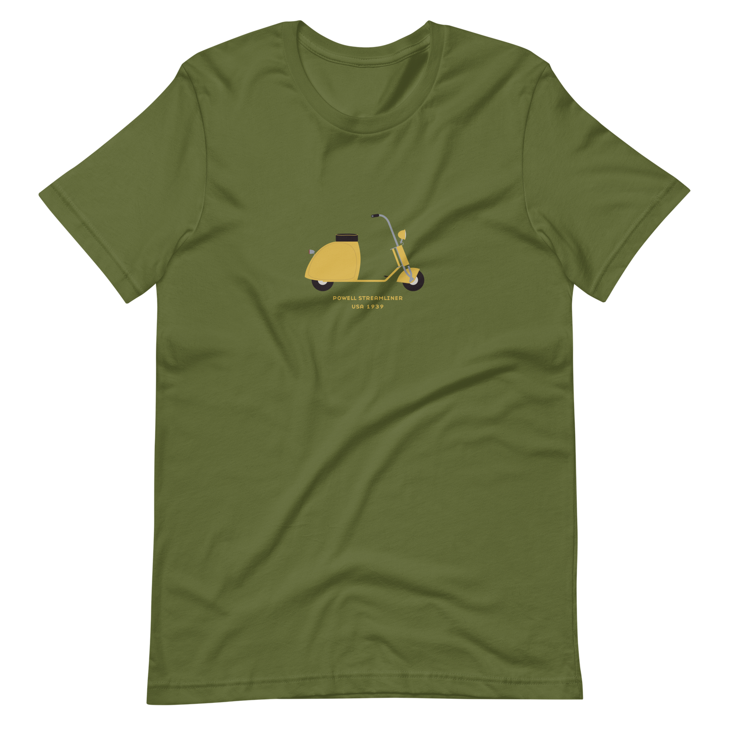T-Shirt Scooter Powell Streamliner, USA 1939