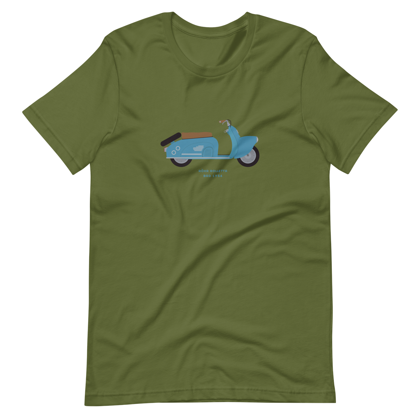 T-Shirt Scooter Röhr Rolletta, BRD 1954
