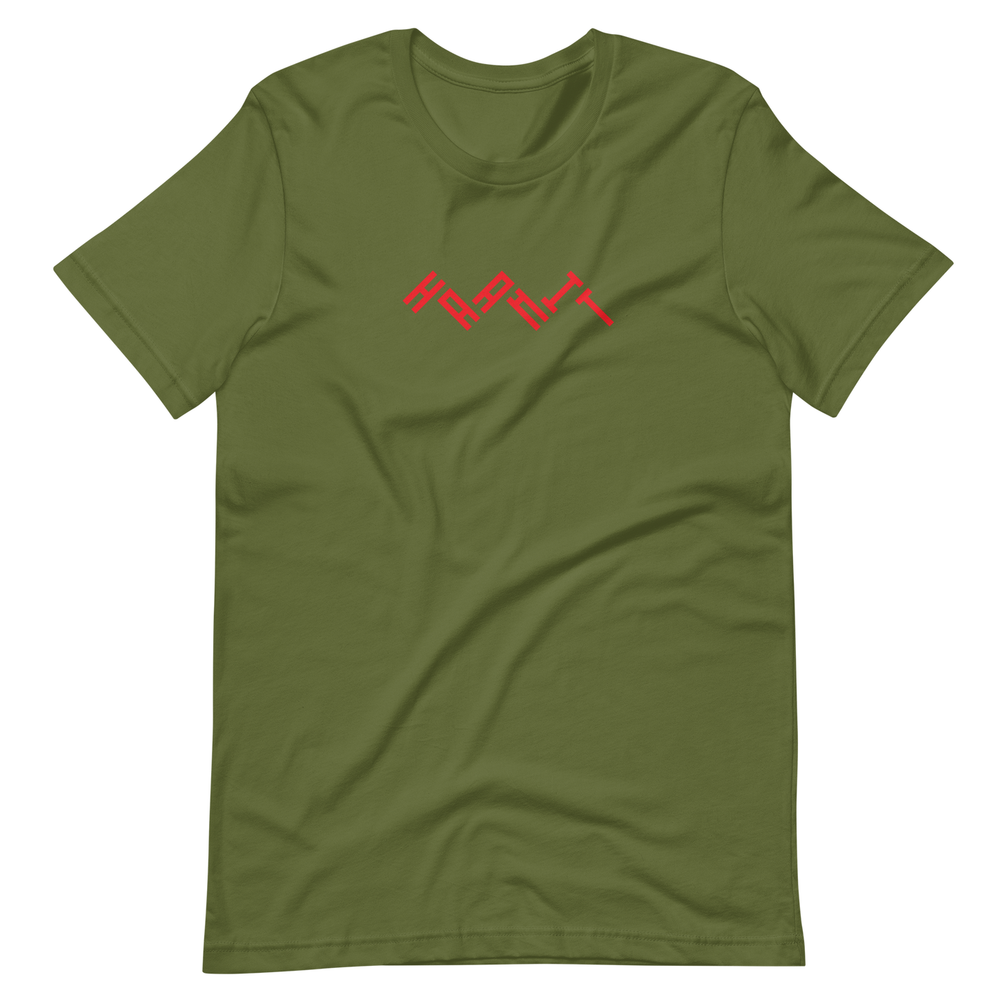 T-Shirt HAAMIT zickzack rot