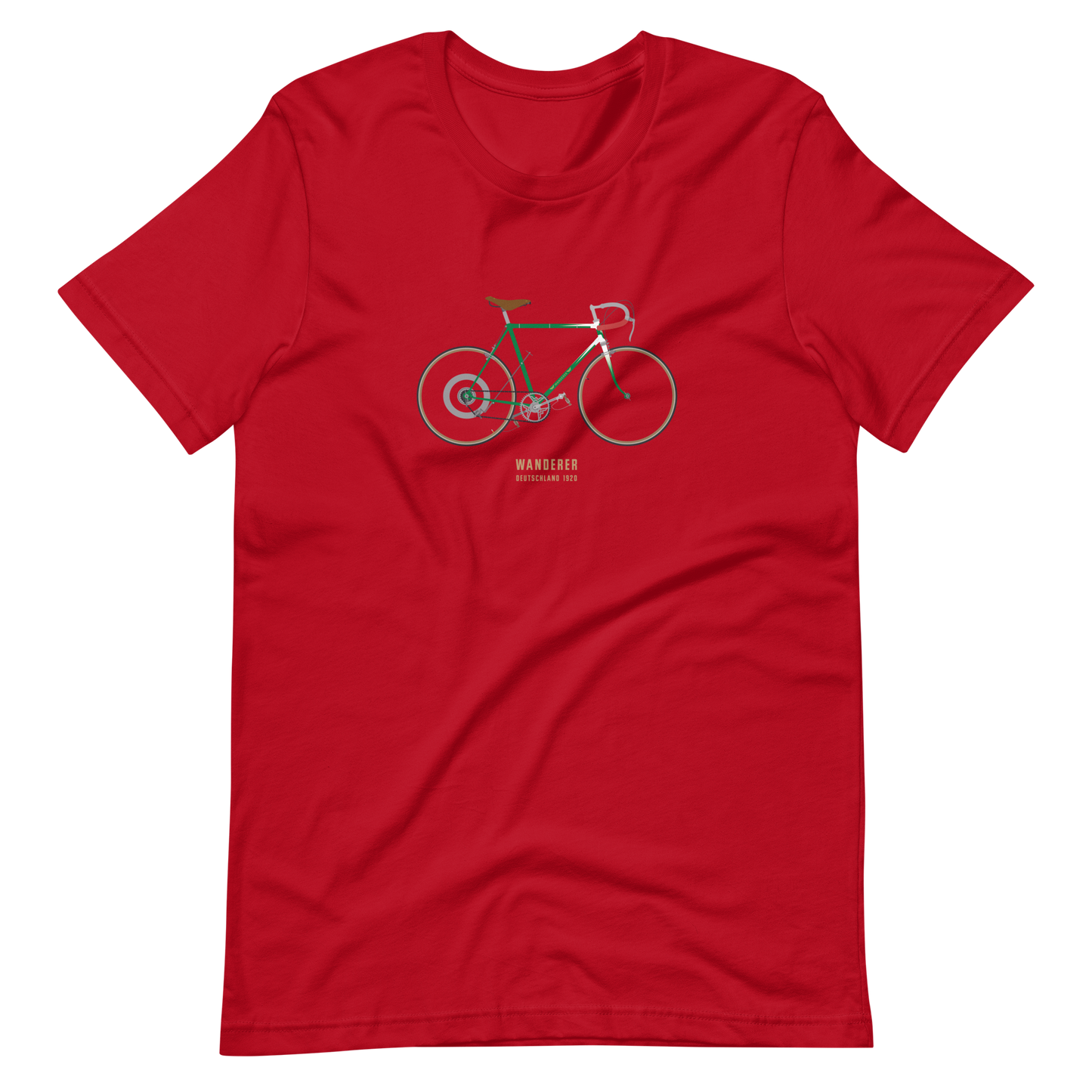 T-Shirt Wanderer Fahrrad, Chemnitz 1920