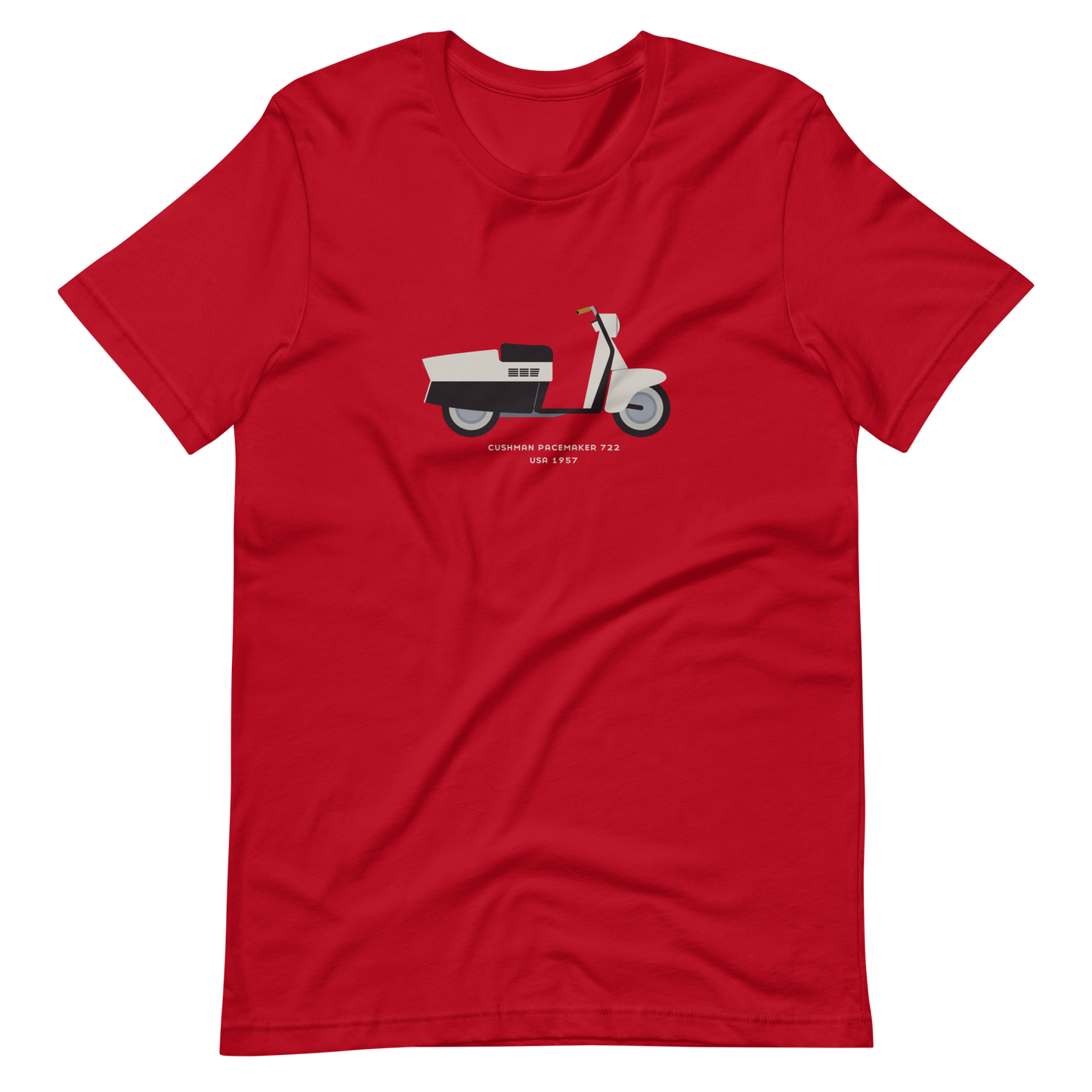 T-Shirt Scooter Cushman Pacemaker 722, USA 1957
