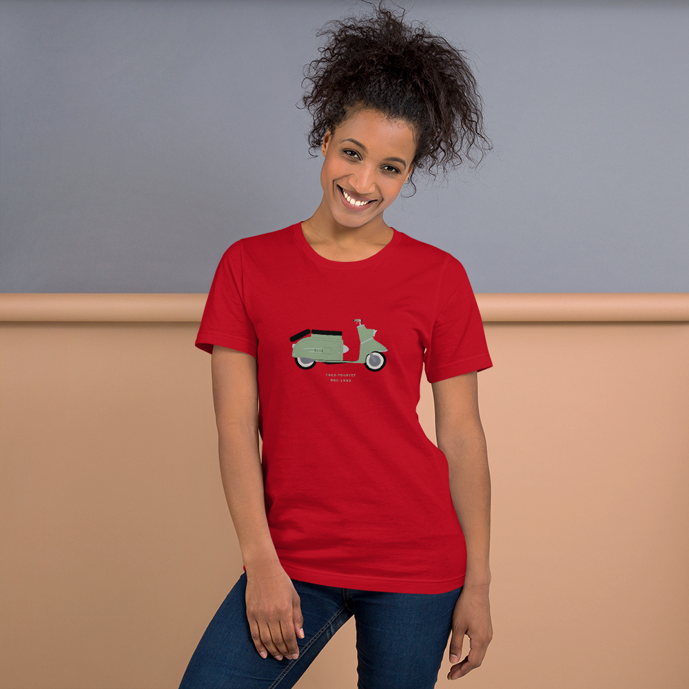 T-Shirt Scooter Faka Tourist, BRD 1953