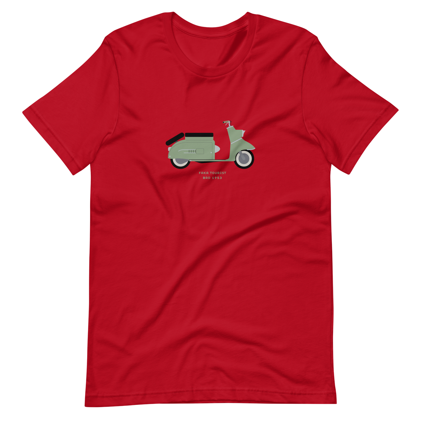 T-Shirt Scooter Faka Tourist, BRD 1953