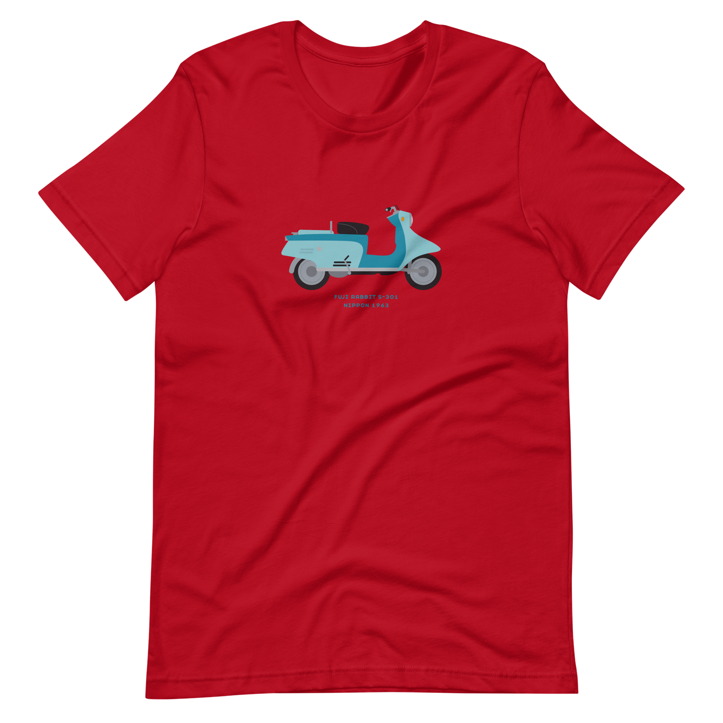 T-Shirt Scooter Fuji Rabbit S-301, Nippon 1963