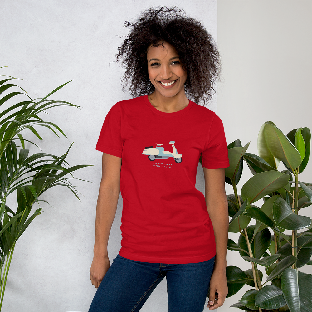 T-Shirt Scooter Maya Maya-HMW 50N, Österreich 1958