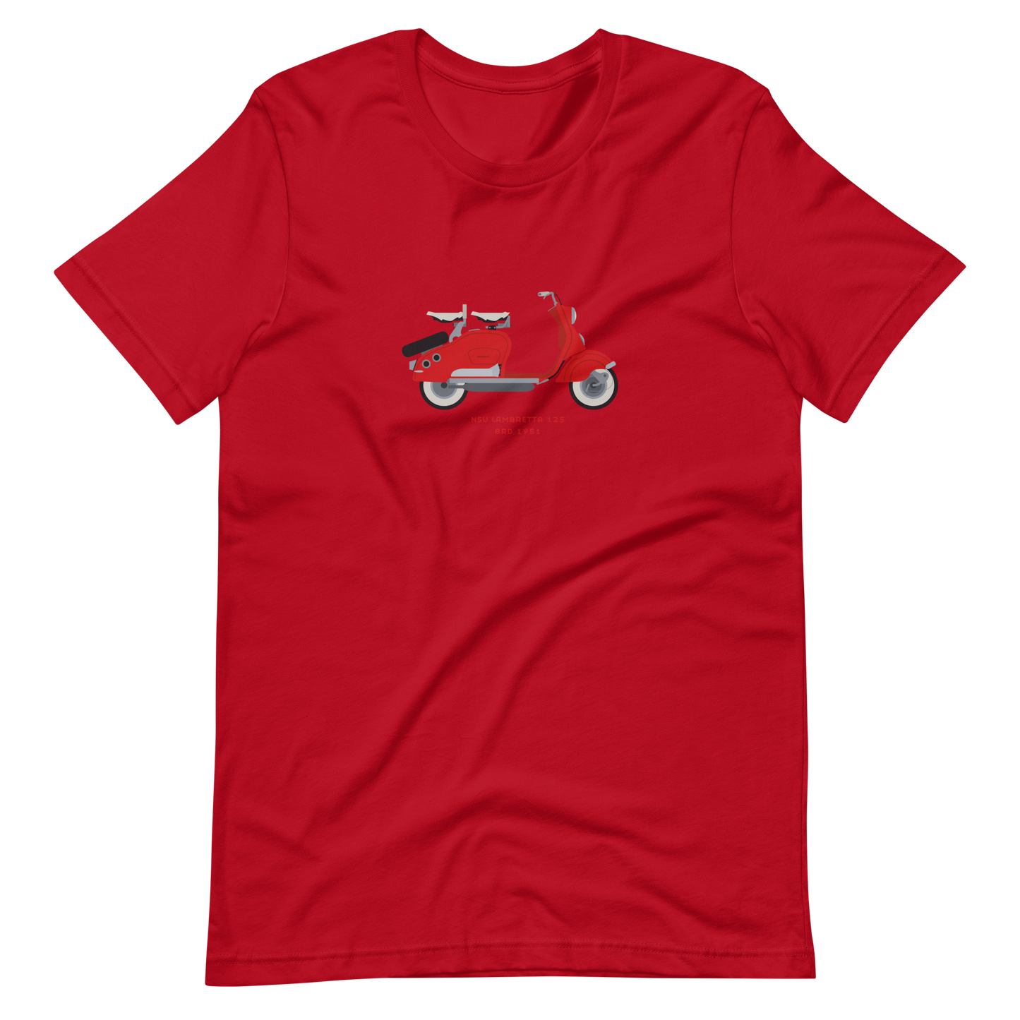 T-Shirt Scooter NSU Lambretta 125, BRD 1951