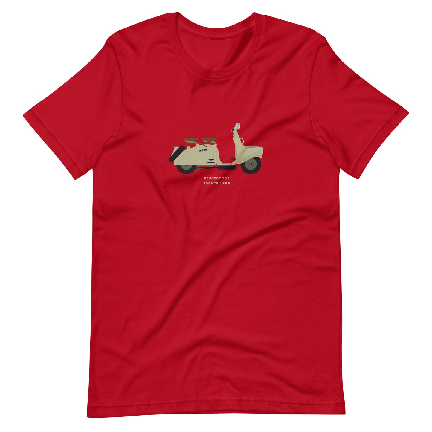 T-Shirt Scooter Peugeot S55, France 1955