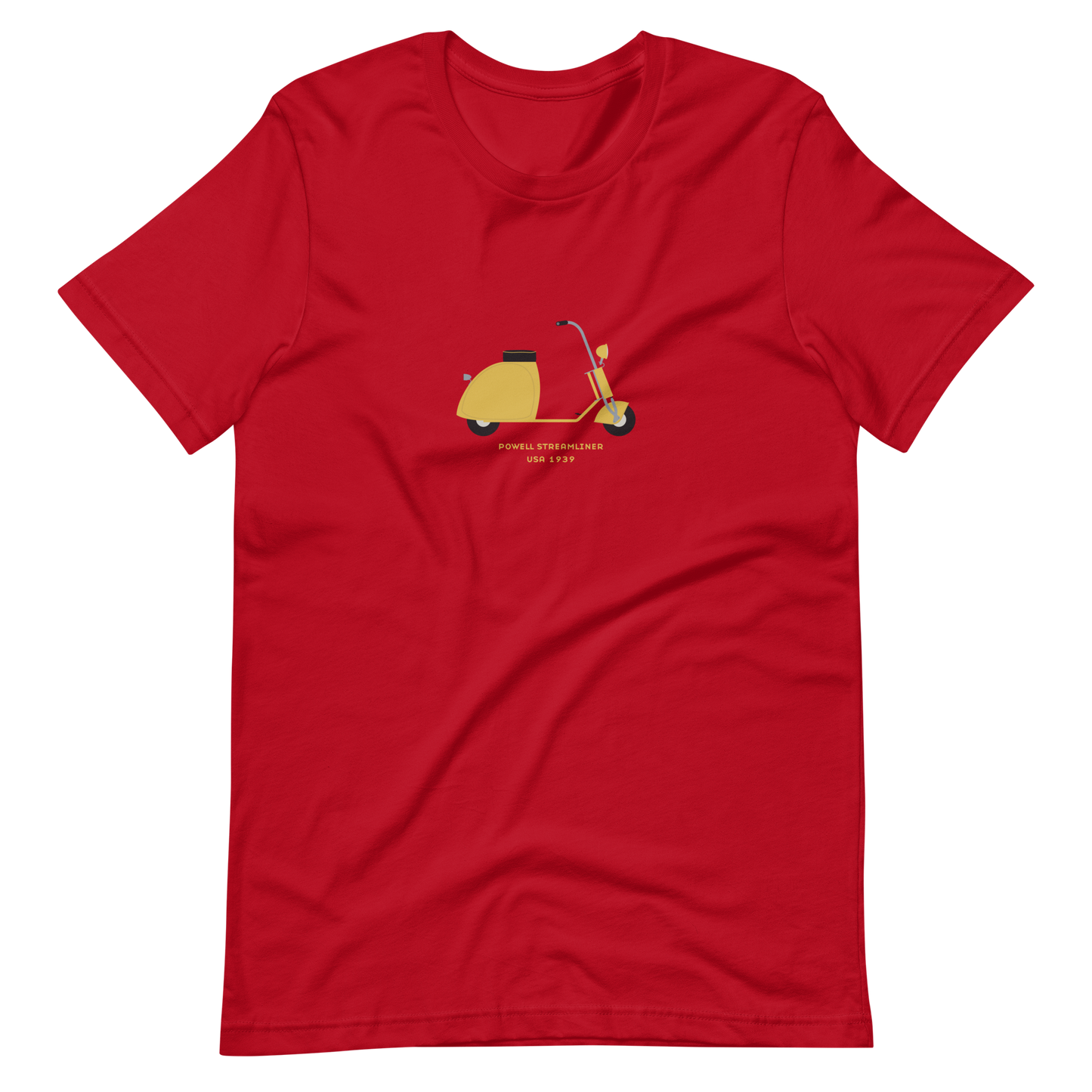 T-Shirt Scooter Powell Streamliner, USA 1939