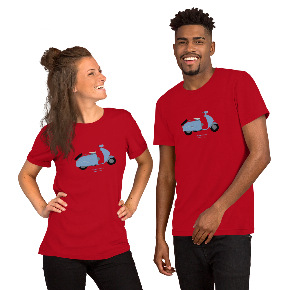 T-Shirt Scooter Walba Kurier, BRD 1954