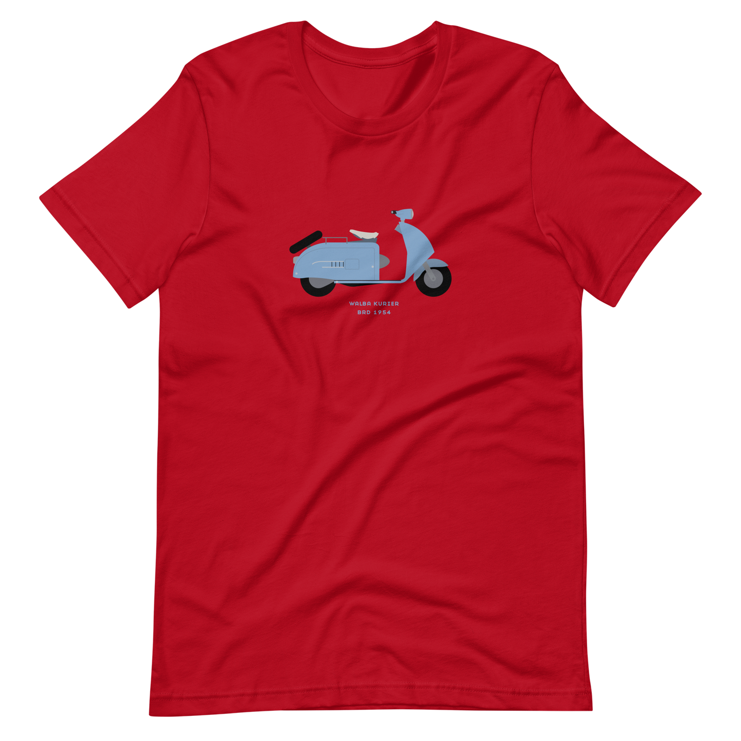 T-Shirt Scooter Walba Kurier, BRD 1954