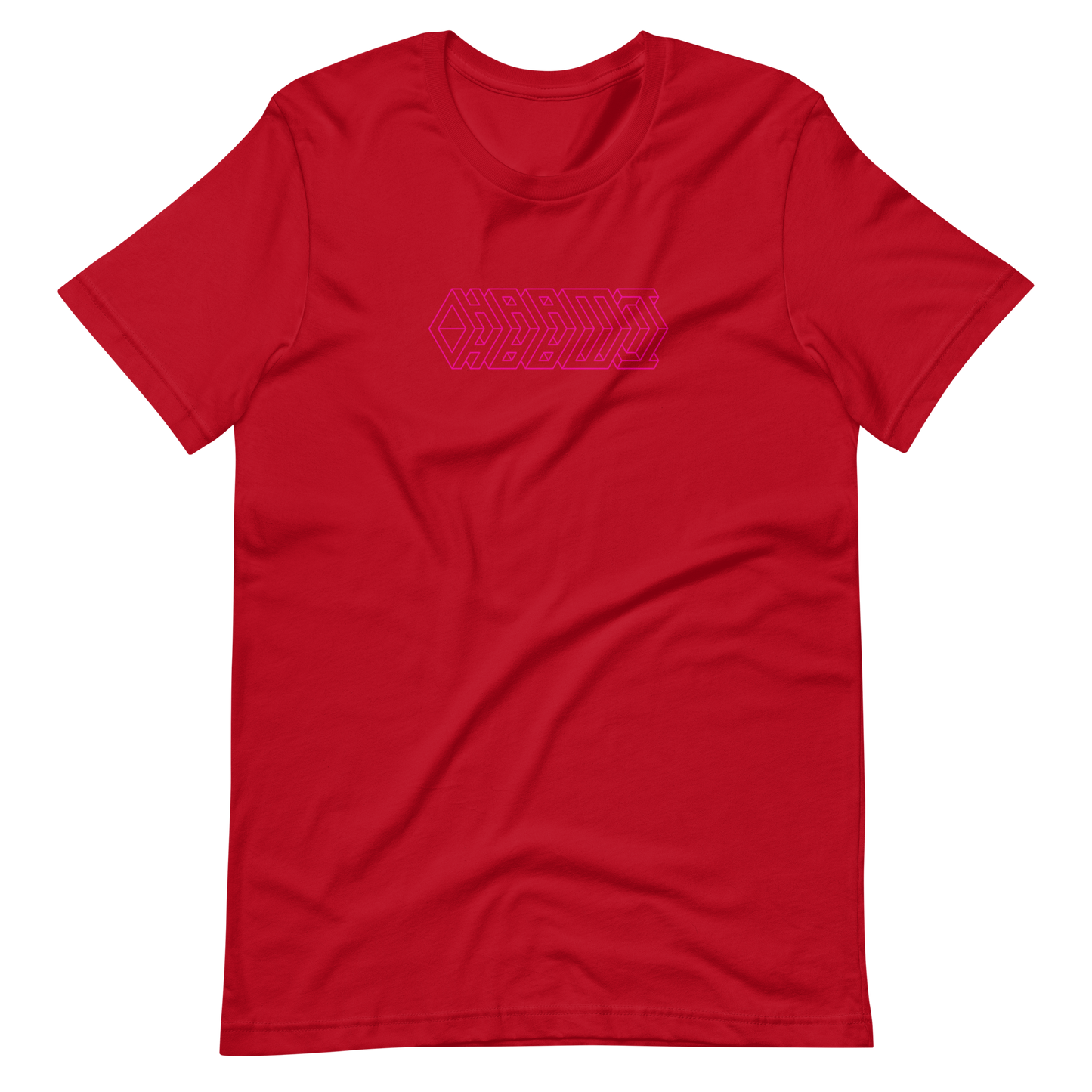 T-Shirt HAAMIT Rakete Kontur pink
