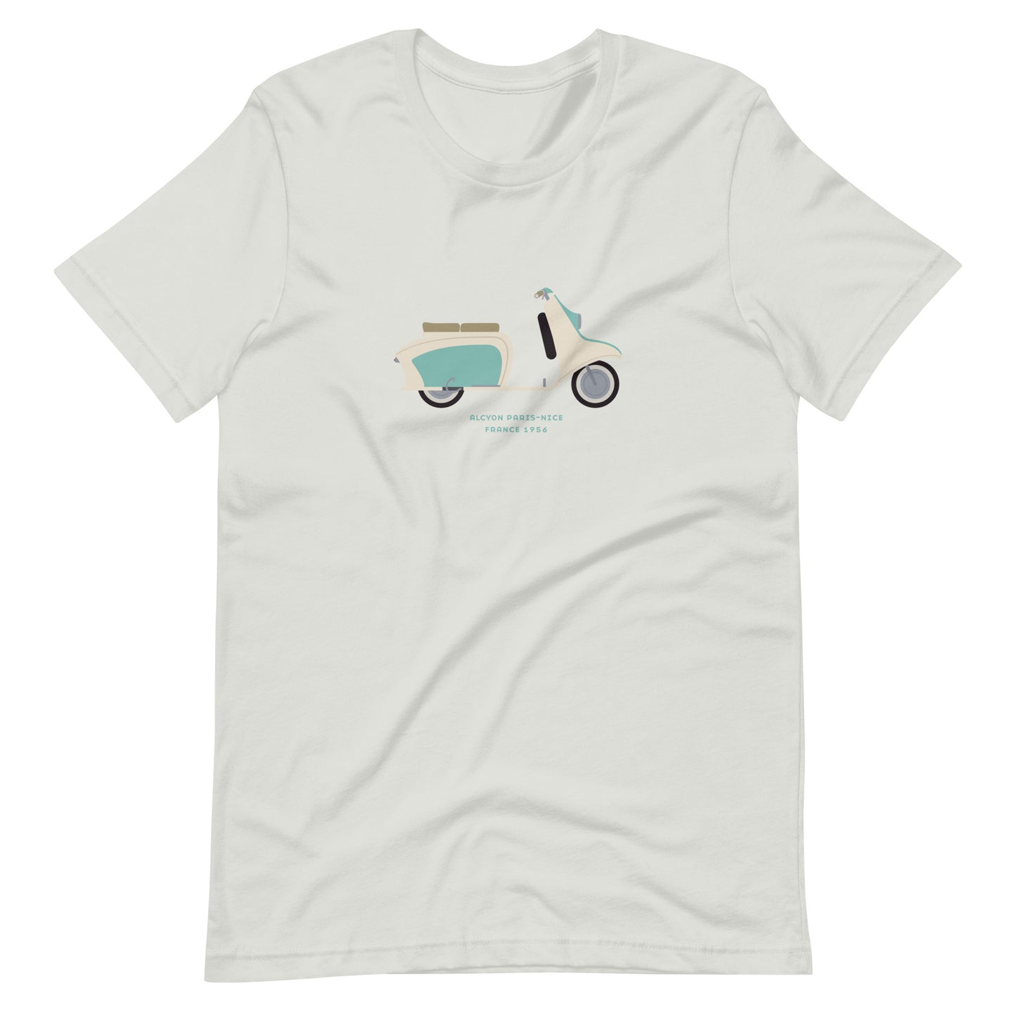 T-Shirt Scooter Alcyon Paris-Nice France, 1956