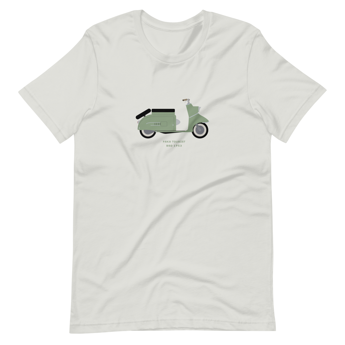 T-Shirt Scooter Faka Tourist, BRD 1953