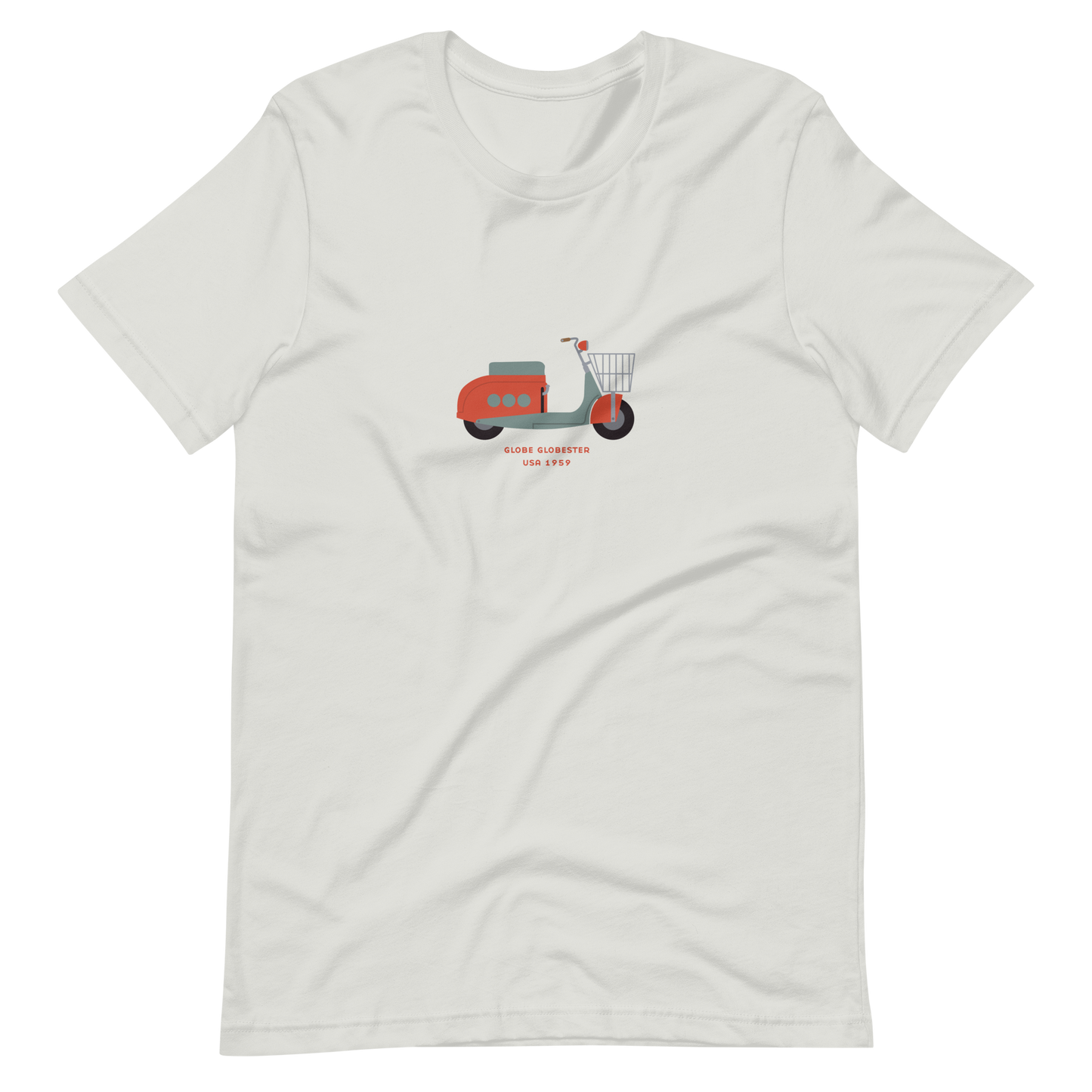 T-Shirt Scooter Globe Globester, USA 1959