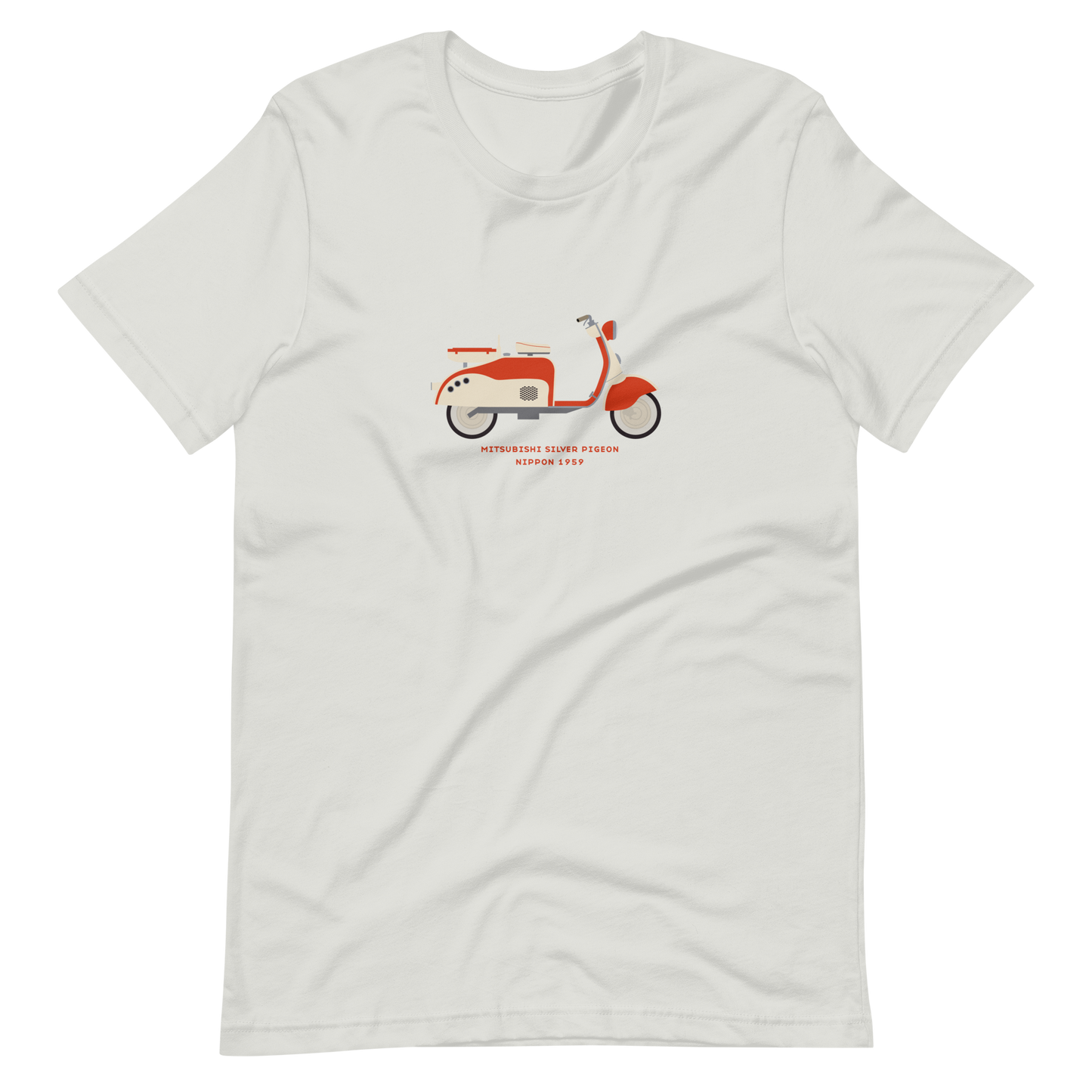 T-Shirt Scooter Mitsubishi Silver Pigeon, Nippon 1959