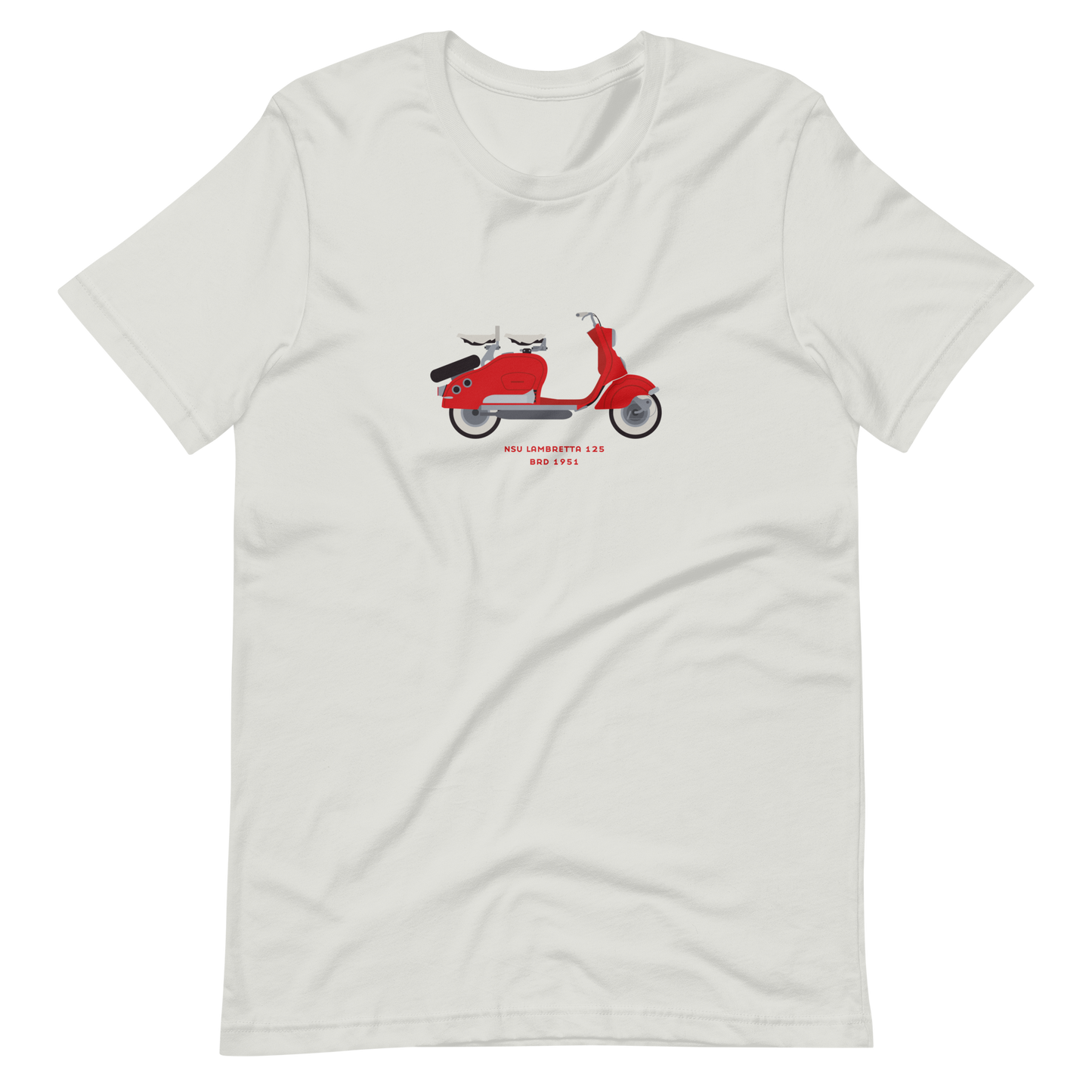 T-Shirt Scooter NSU Lambretta 125, BRD 1951