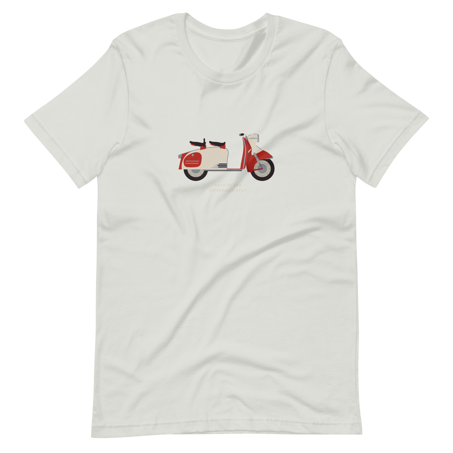 T-Shirt Scooter Puch SR 150, Österreich 1967