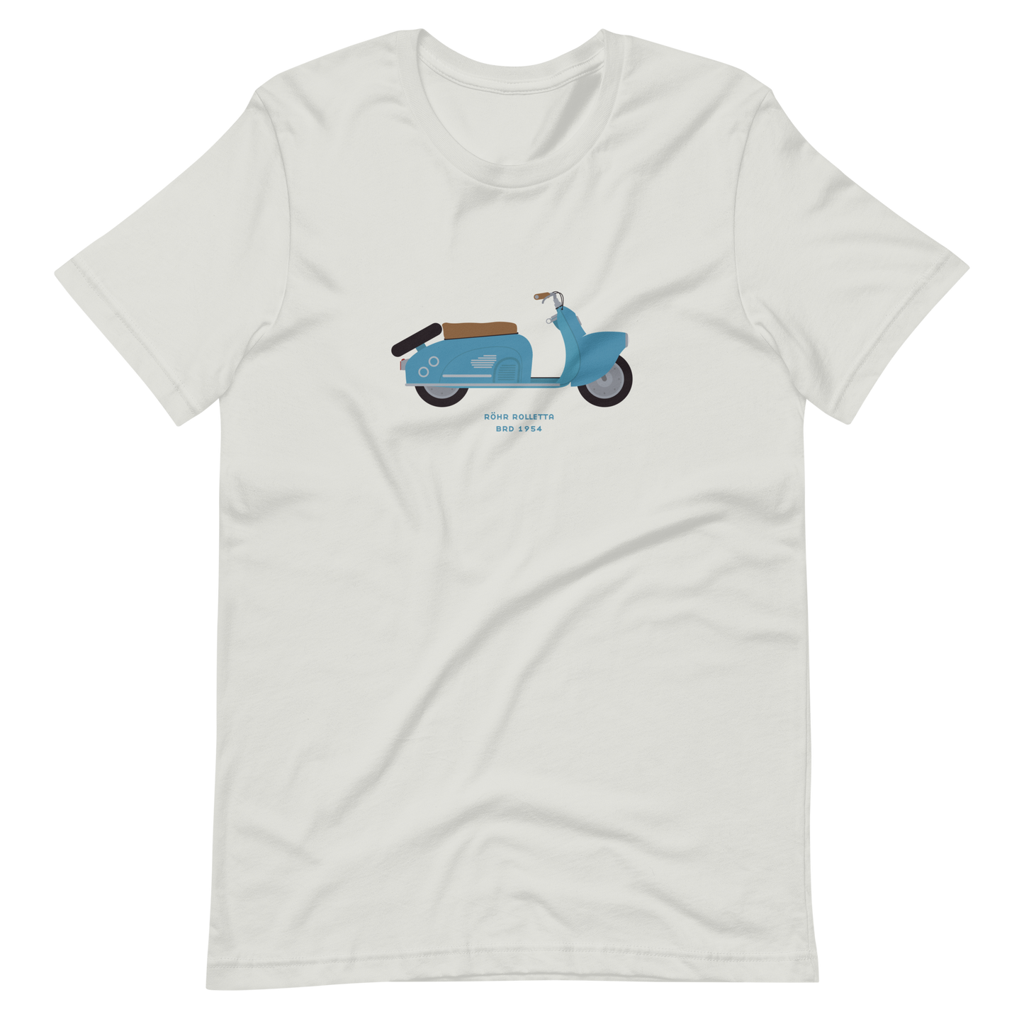 T-Shirt Scooter Röhr Rolletta, BRD 1954
