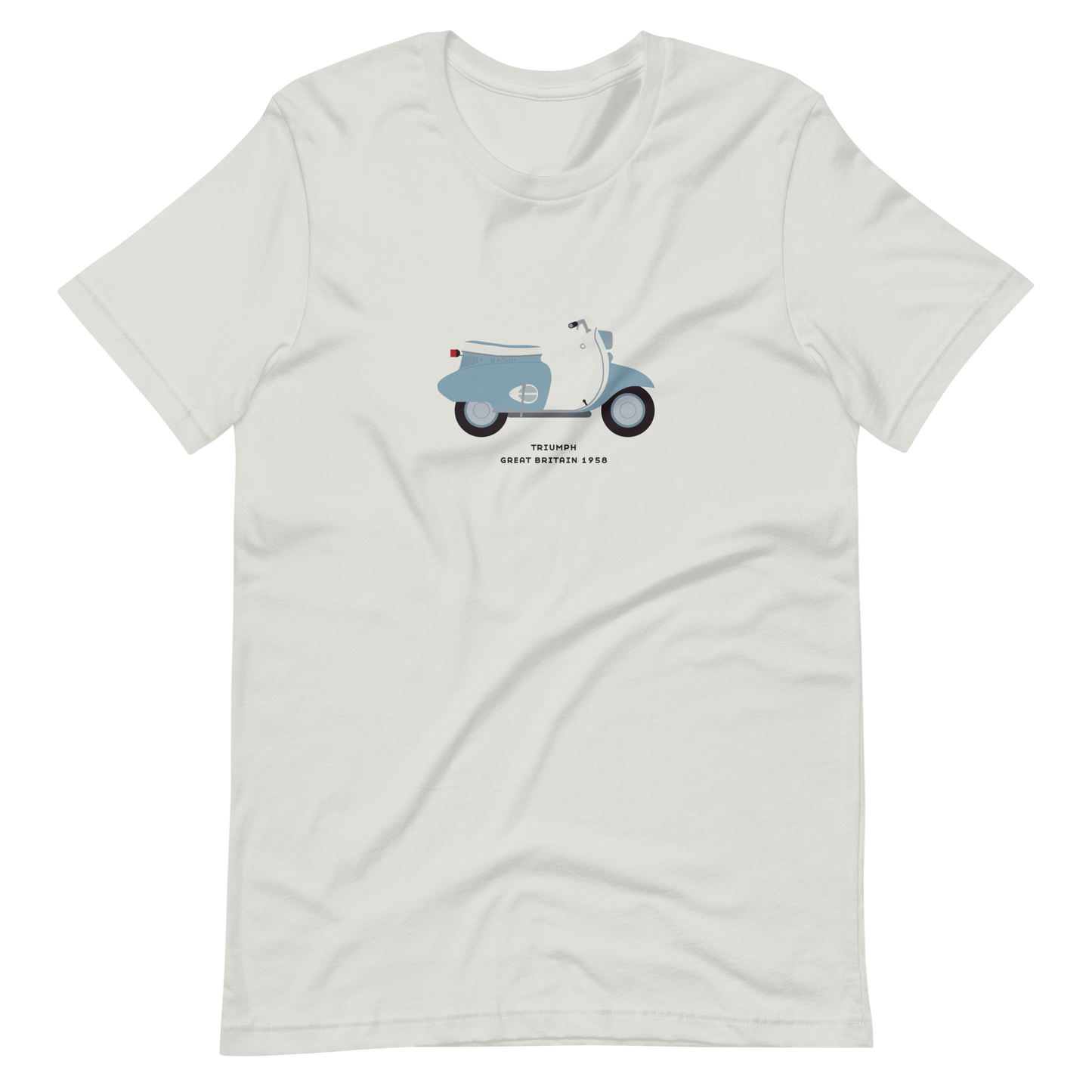 T-Shirt Scooter Triumph, Great Britain 1958