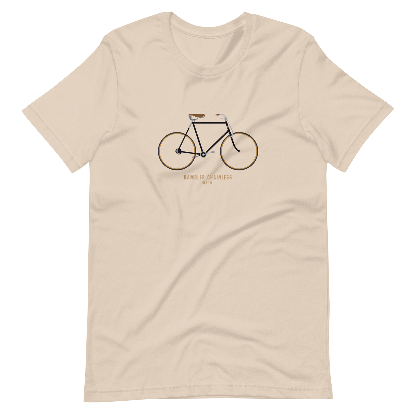 T-Shirt Rambler Chainless Fahrrad 1901