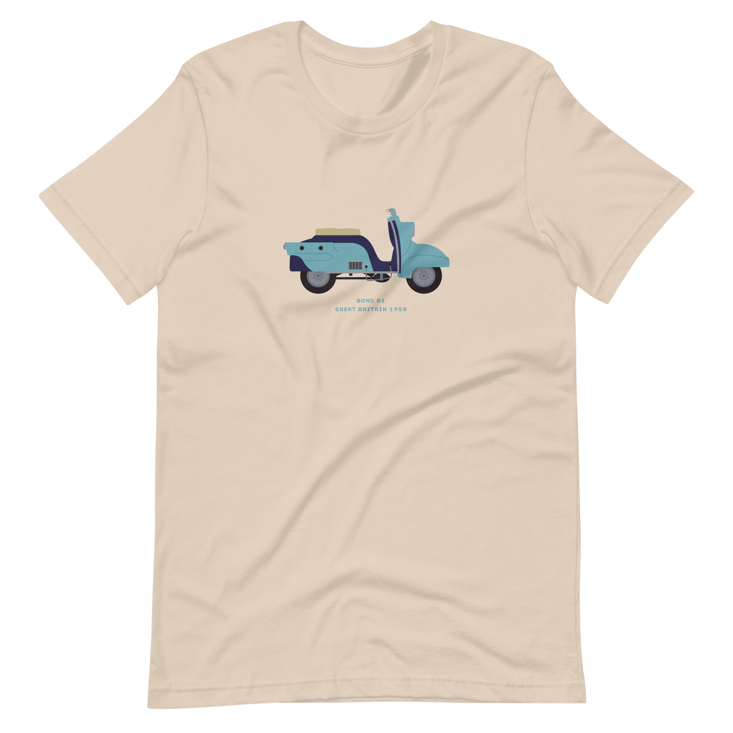 T-Shirt Scooter Bond P1, Great Britain 1958