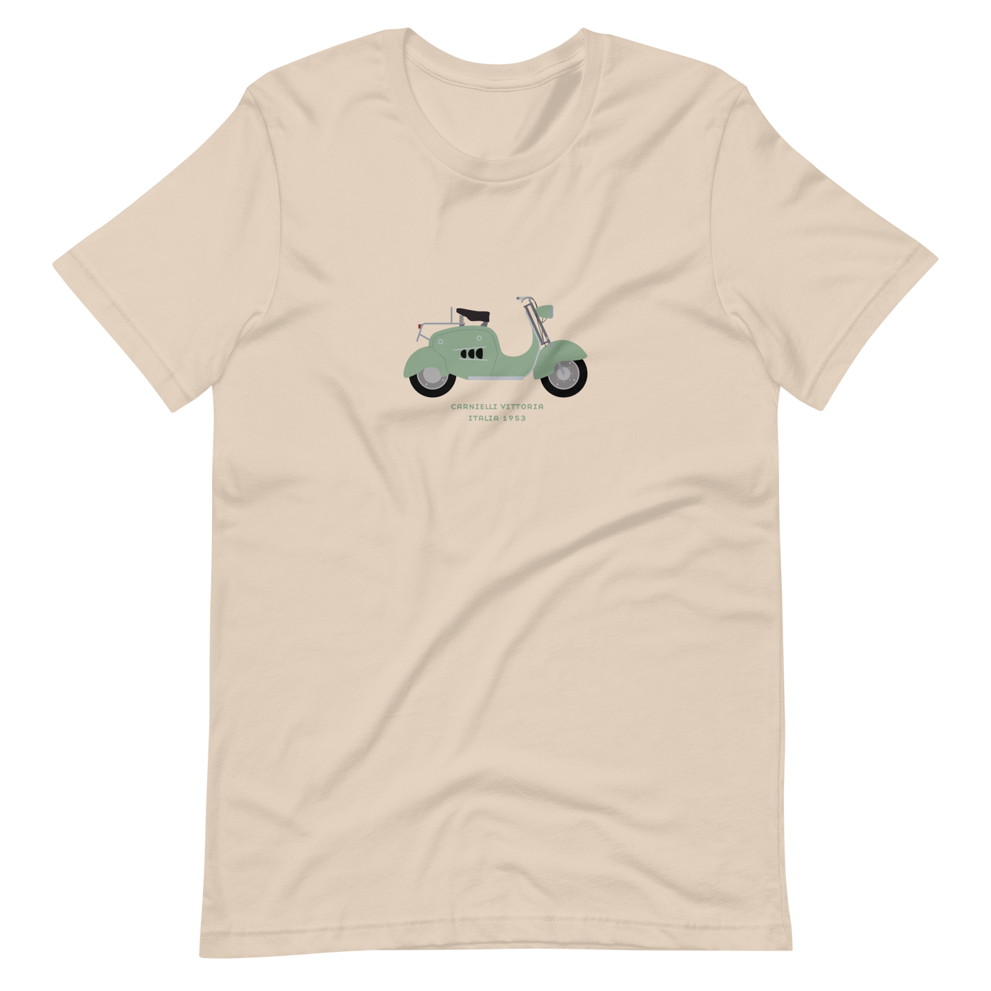 T-Shirt Scooter Carnielli Vittoria, Italia 1953