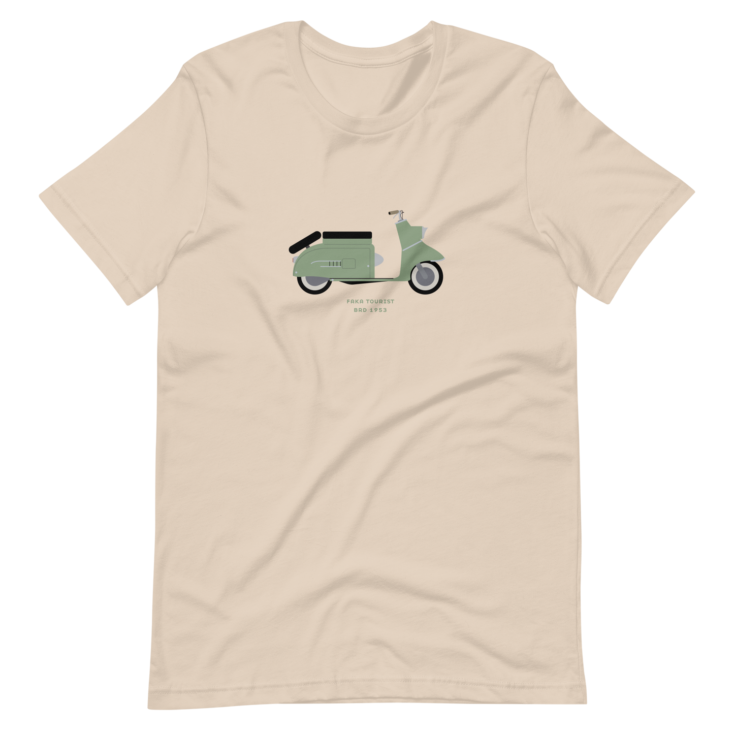 T-Shirt Scooter Faka Tourist, BRD 1953