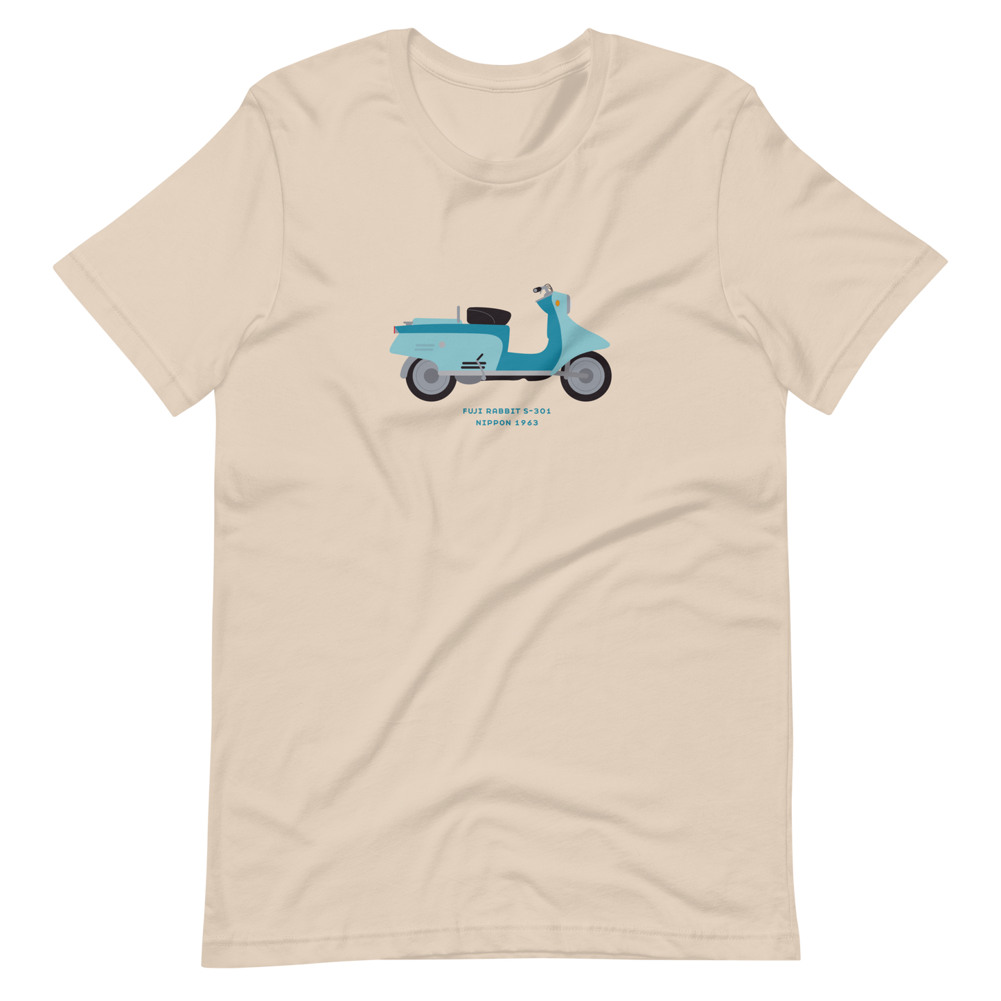 T-Shirt Scooter Fuji Rabbit S-301, Nippon 1963