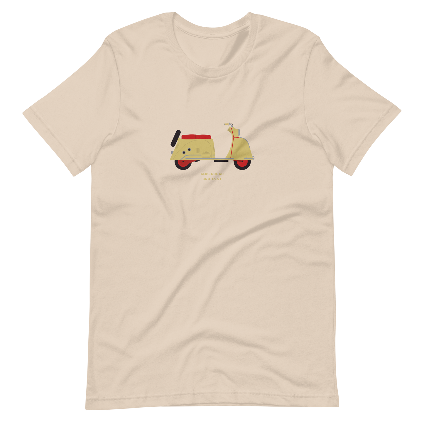 T-Shirt Scooter Glas Goggo, BRD 1951