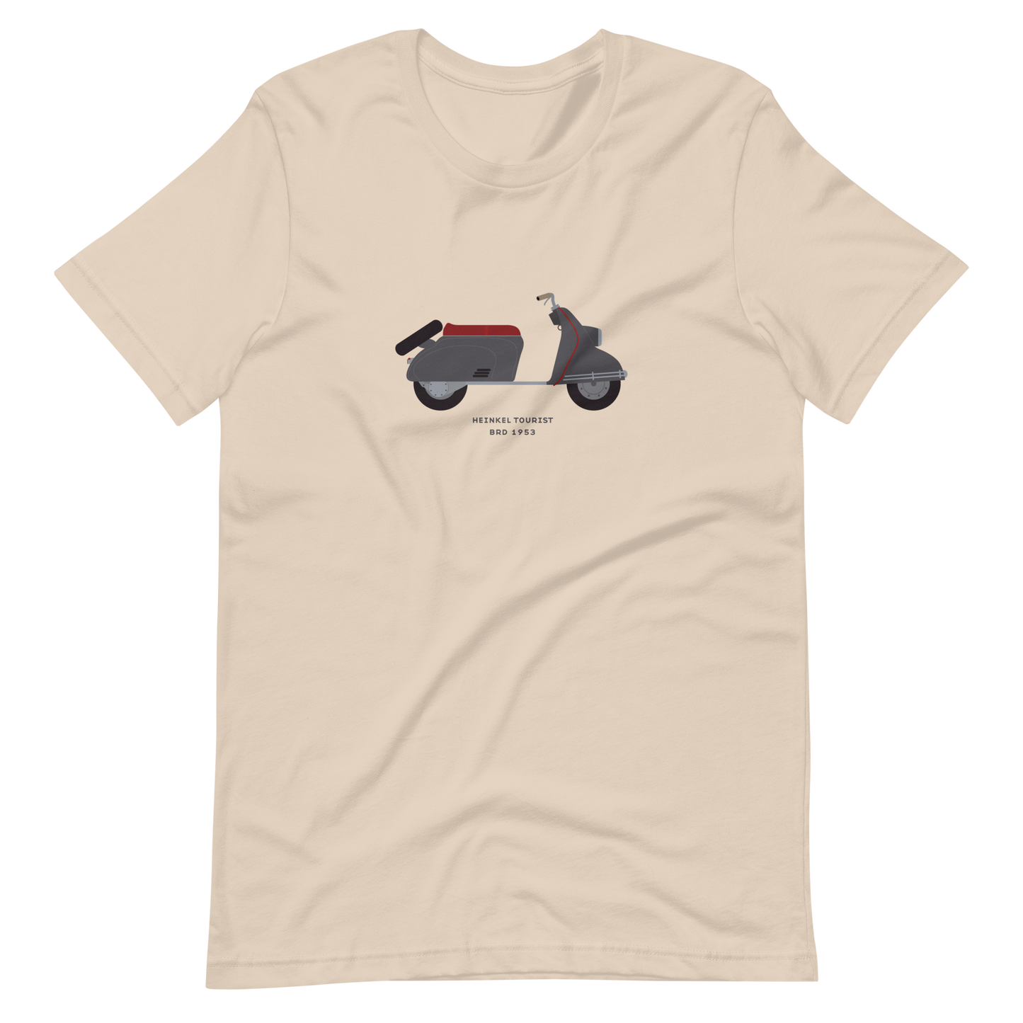 T-Shirt Scooter Heinkel Tourist, BRD 1953