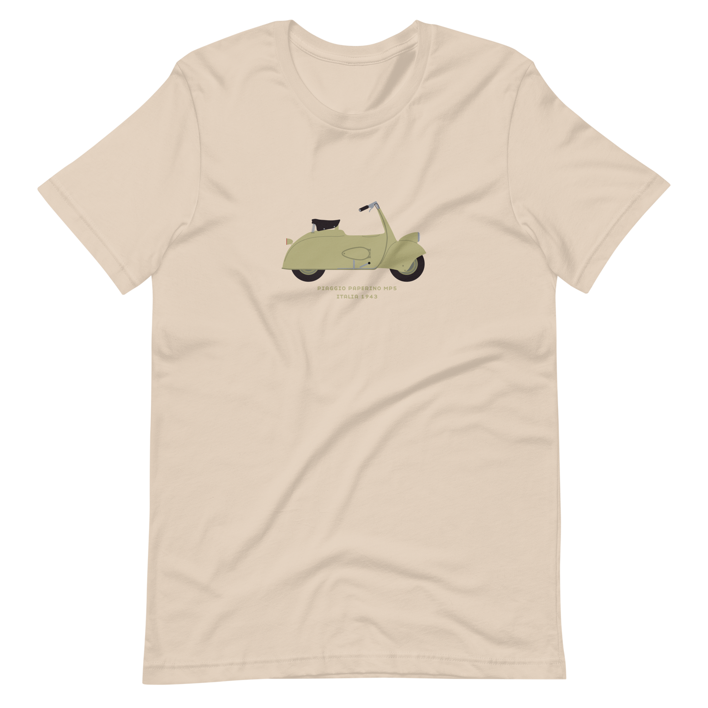 T-Shirt Scooter Piaggio Paperino MP5, Italia 1943