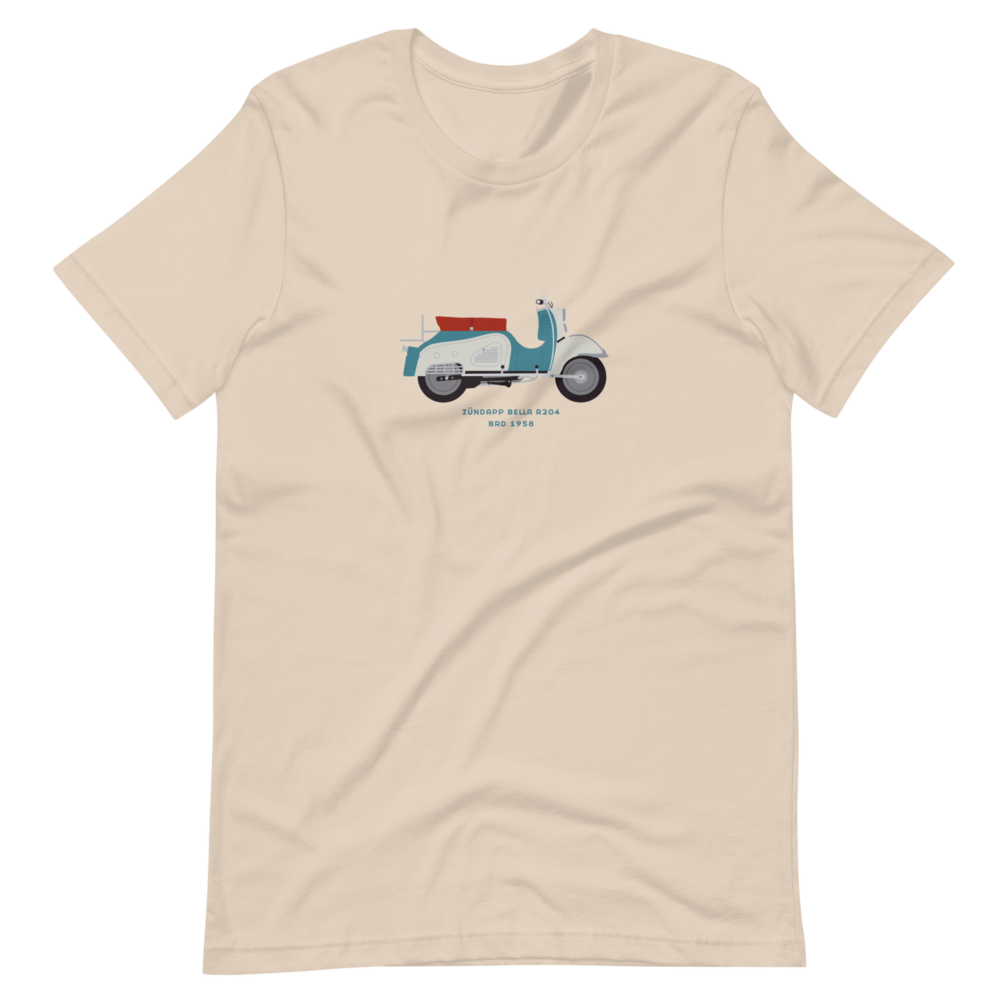 T-Shirt Scooter Zündapp Bella R204, BRD 1958