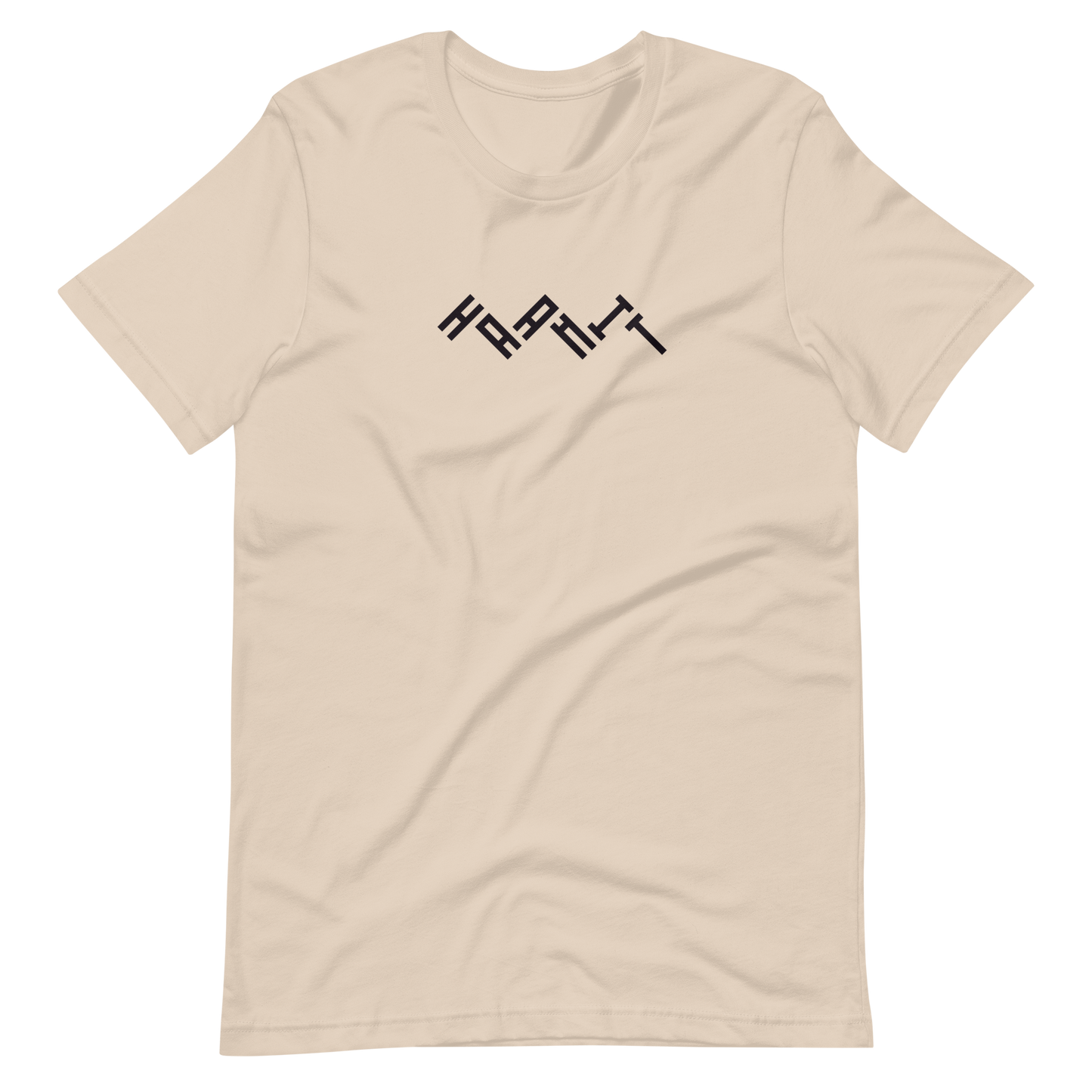 T-Shirt HAAMIT zickzack schwarz