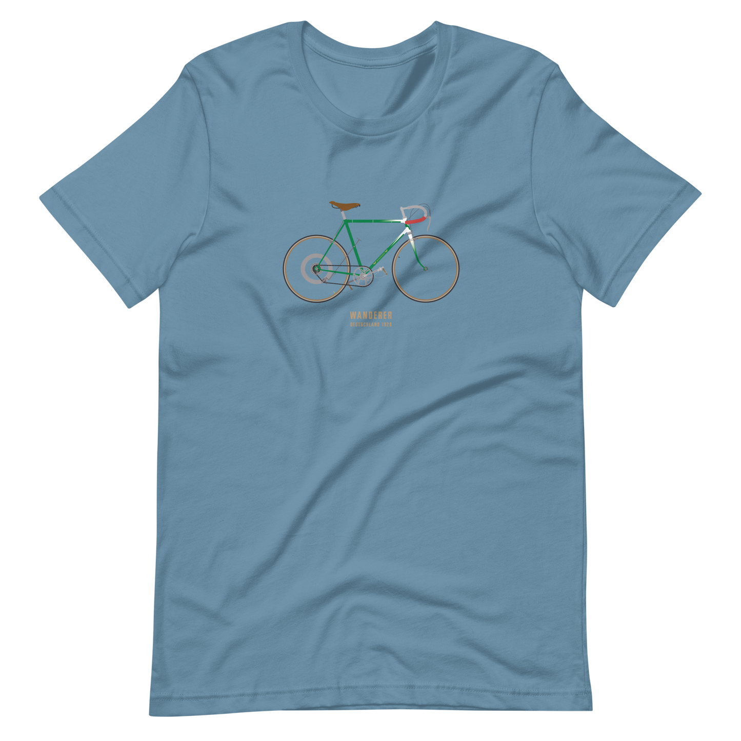 T-Shirt Wanderer Fahrrad, Chemnitz 1920