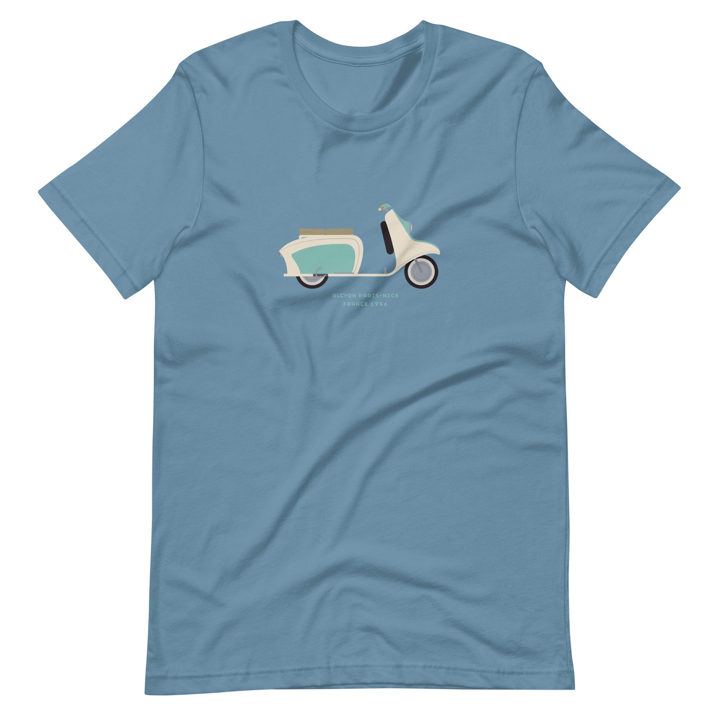 T-Shirt Scooter Alcyon Paris-Nice France, 1956