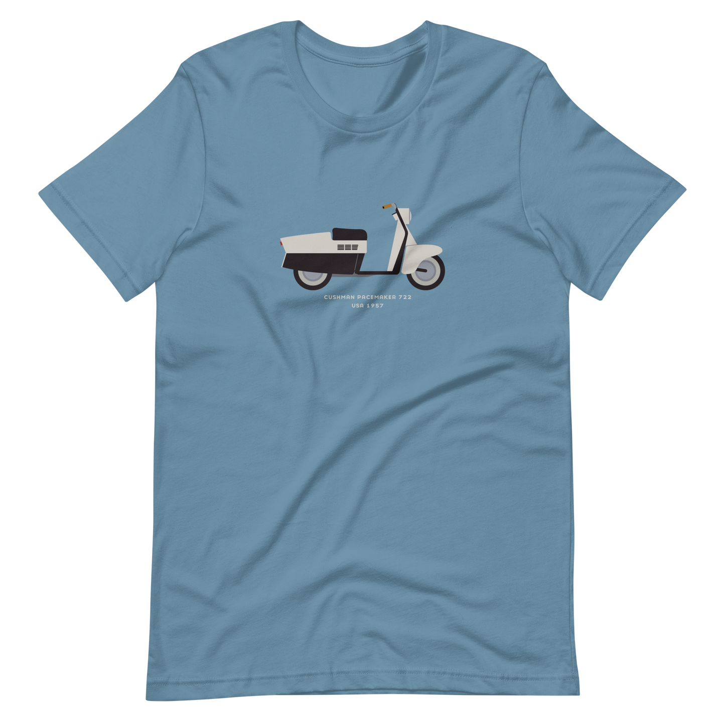 T-Shirt Scooter Cushman Pacemaker 722, USA 1957