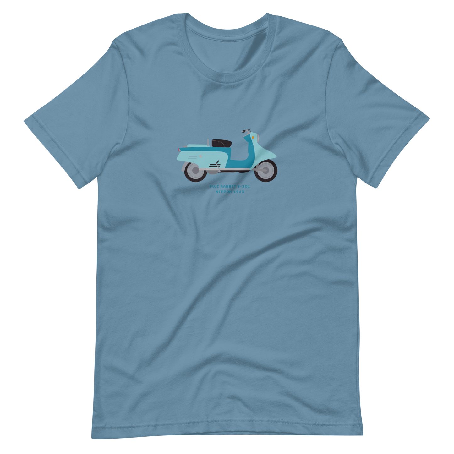 T-Shirt Scooter Fuji Rabbit S-301, Nippon 1963