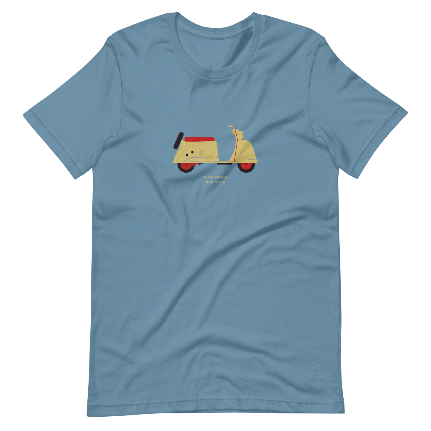 T-Shirt Scooter Glas Goggo, BRD 1951