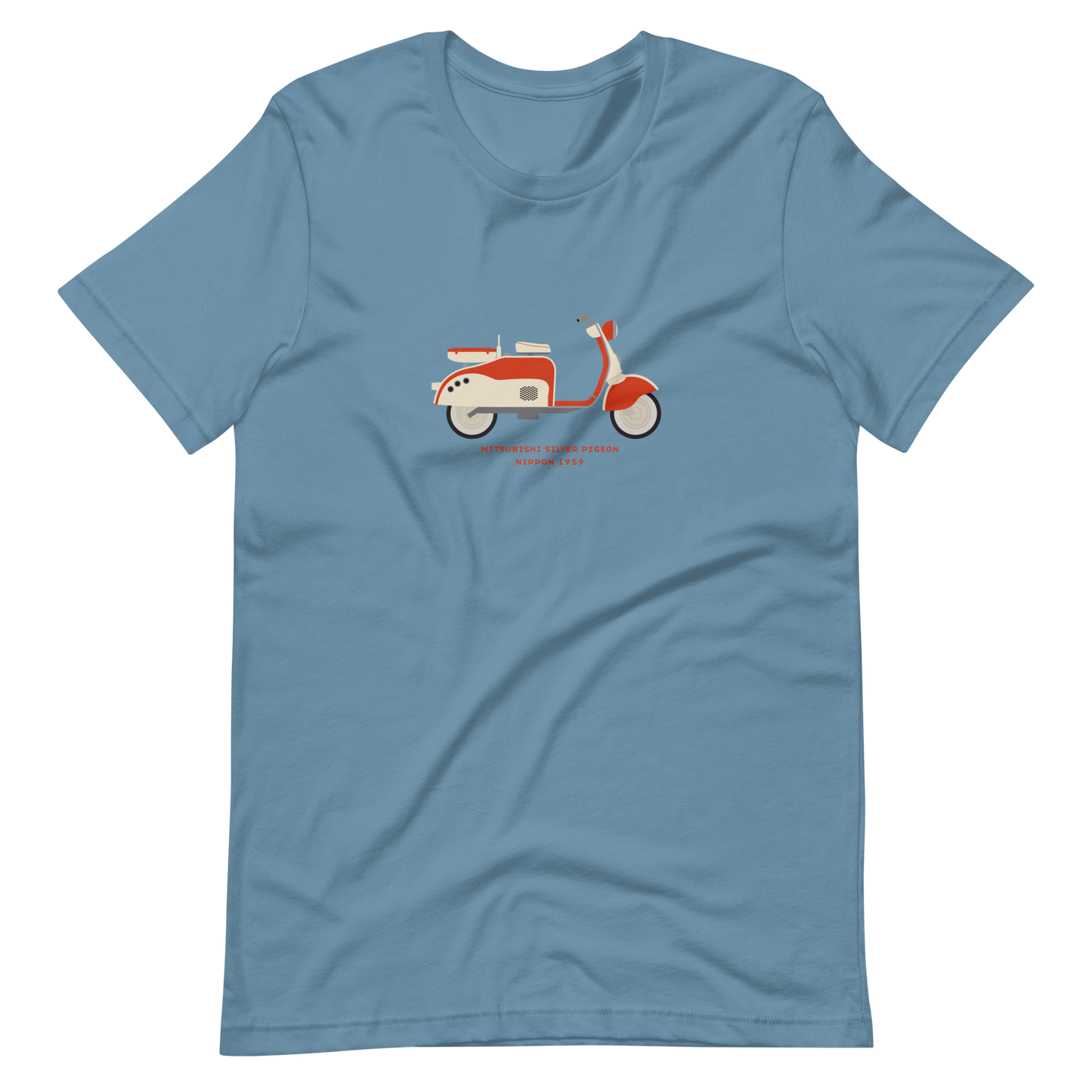 T-Shirt Scooter Mitsubishi Silver Pigeon, Nippon 1959