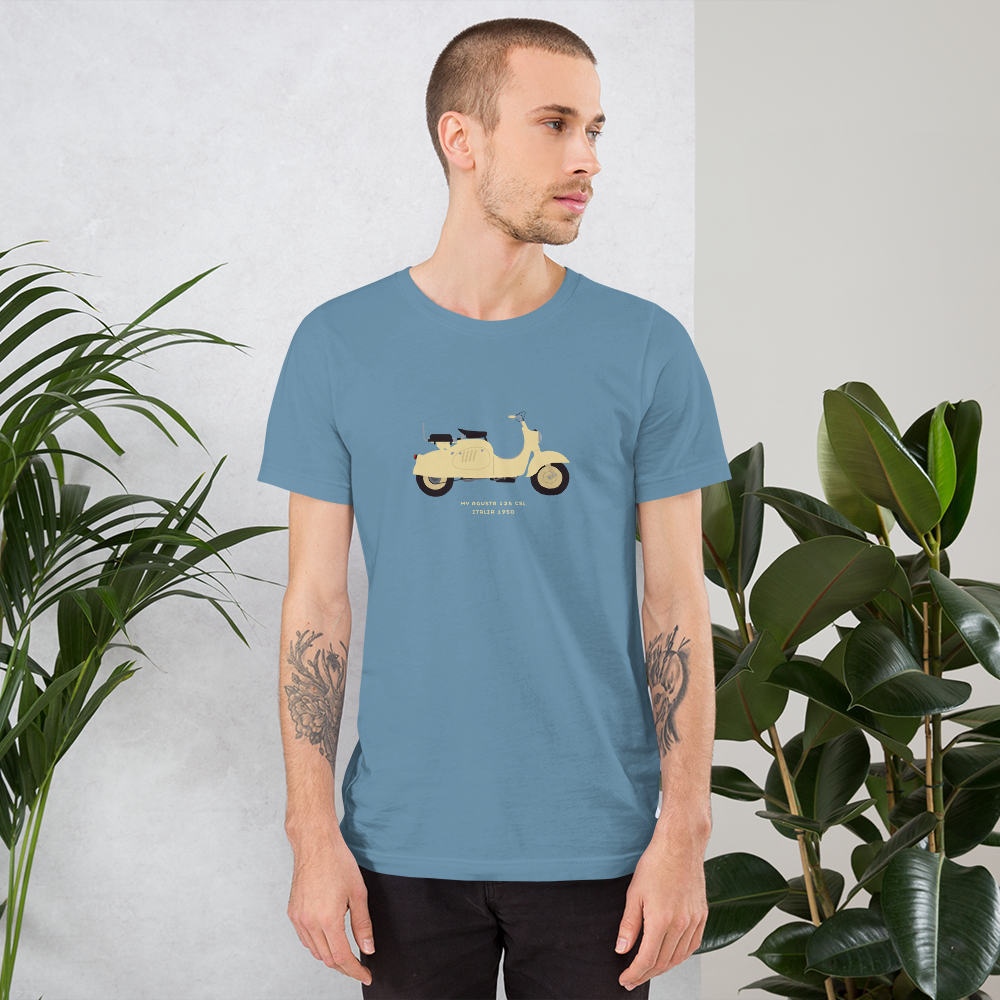 T-Shirt Scooter MV Agusta 125 CSL, Italia 1950