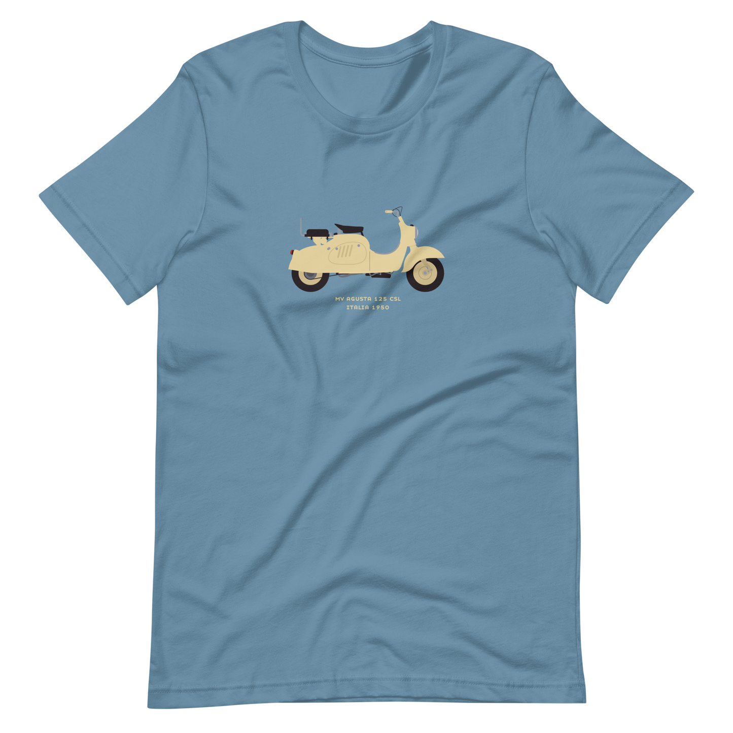 T-Shirt Scooter MV Agusta 125 CSL, Italia 1950