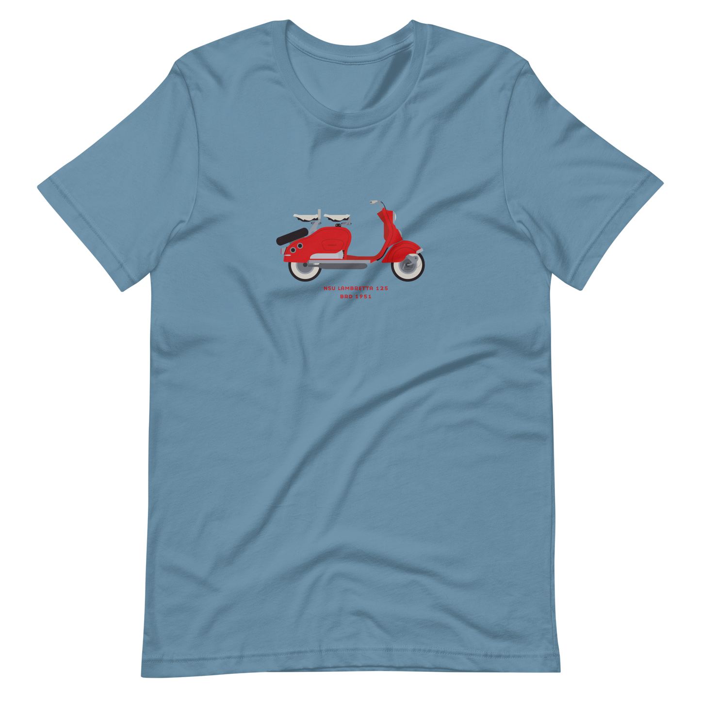 T-Shirt Scooter NSU Lambretta 125, BRD 1951