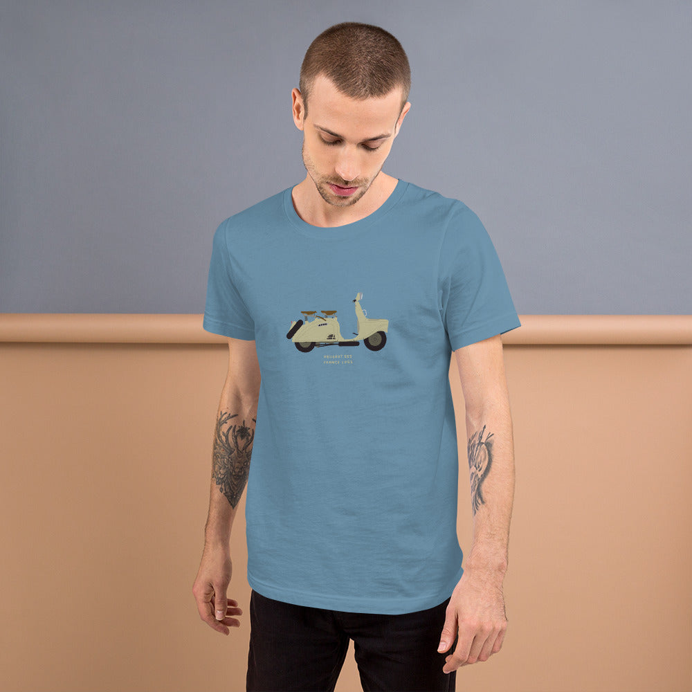 T-Shirt Scooter Peugeot S55, France 1955