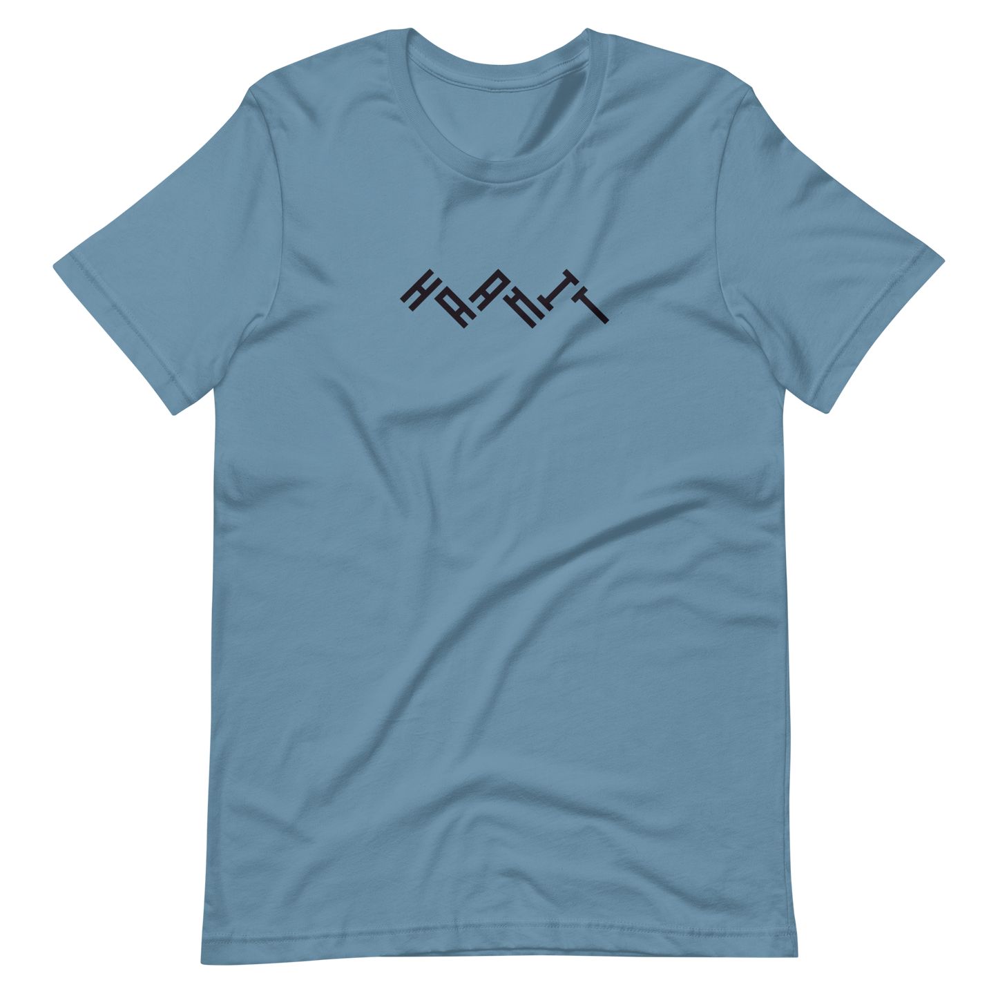 T-Shirt HAAMIT zickzack schwarz