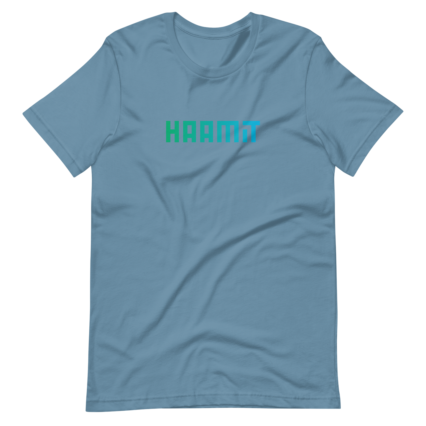 T-Shirt HAAMIT blau melange
