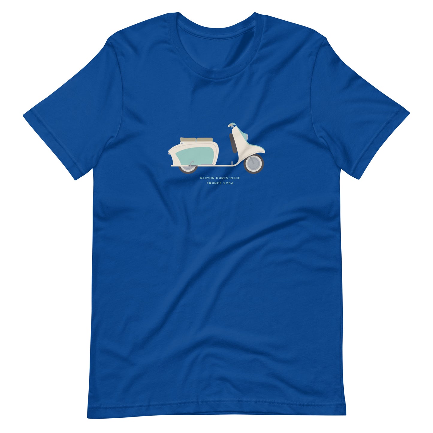 T-Shirt Scooter Alcyon Paris-Nice France, 1956