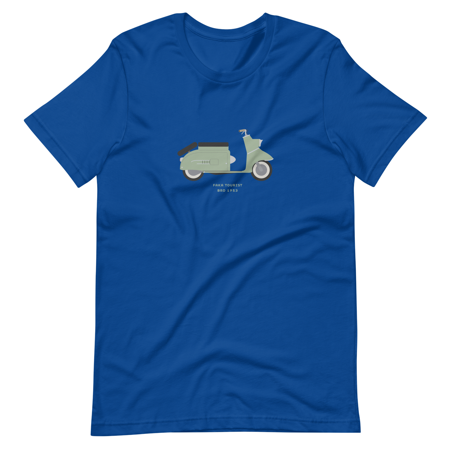 T-Shirt Scooter Faka Tourist, BRD 1953